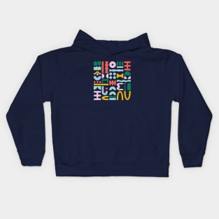 Handmade abstract pattern - 1 Kids Hoodie